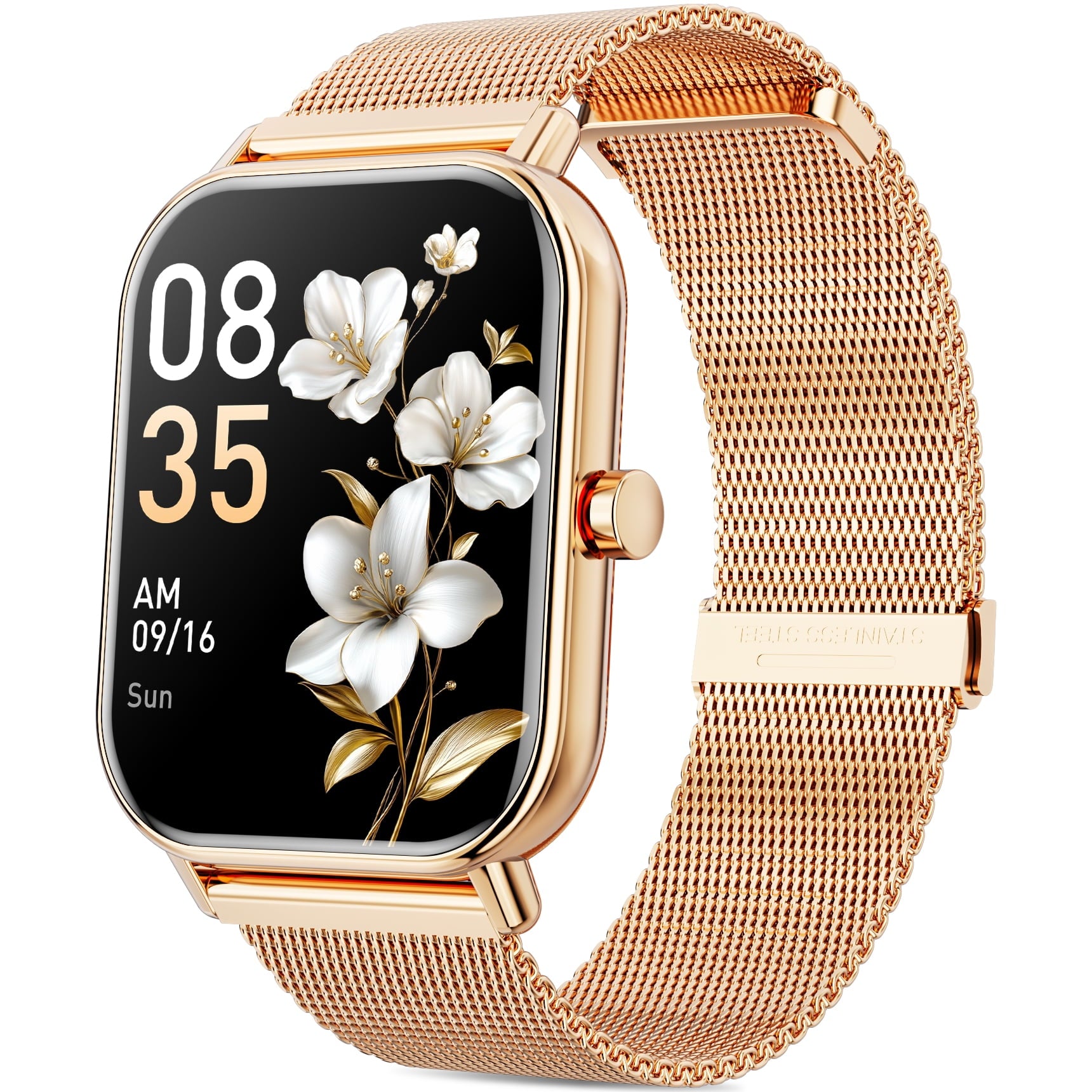 Smart Watch for Women, 1.39" Fitness Tracker with Bluetooth Calls(Answer&Make&Message Reminder), Smart Watch Fits for Android and iPhone, IP67 Waterproof, 100+ Sport Modes Smartwatch, for Gift, Pink